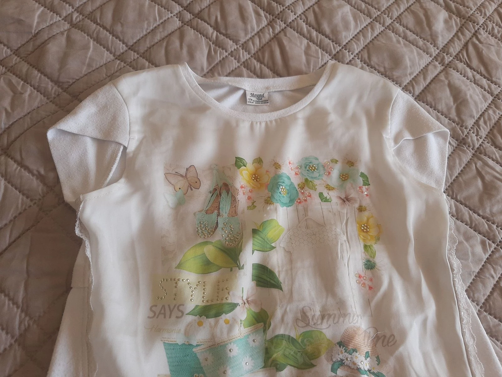 Girls' T-shirt 8 years Mayoral – photo 3